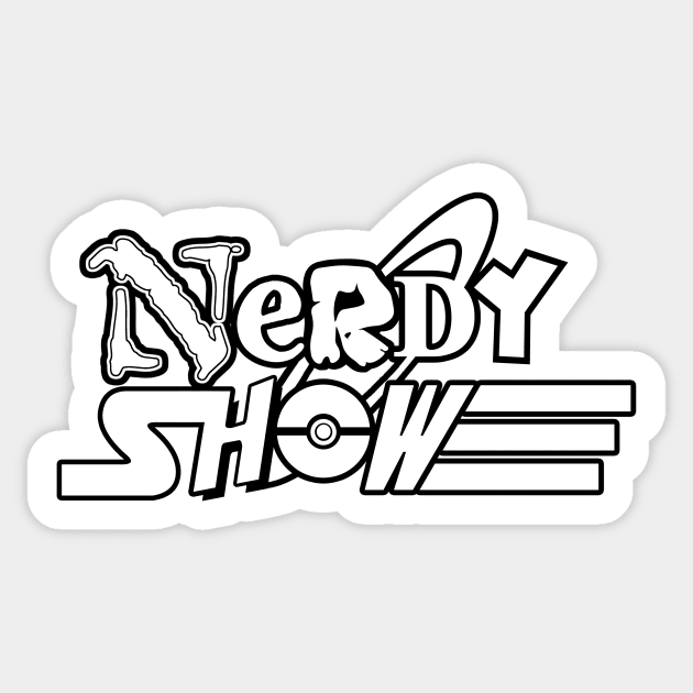 Nerdy Show Network Amalgam Logo Sticker by Omniverse / The Nerdy Show Network